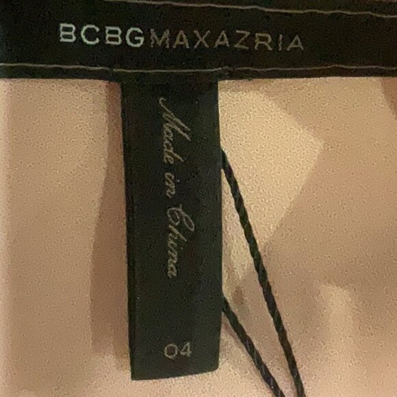 NWT black lace and pink BCBGMaxAzria dress, size 4 - Picture 8 of 8